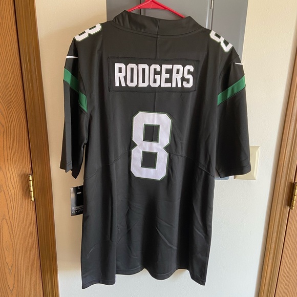 New Aaron Rodgers Jersey New York Jets Adult Medium Stitched - Picture 1 of 4